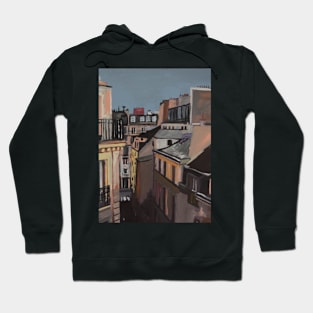 Paris, Roof Tops Hoodie